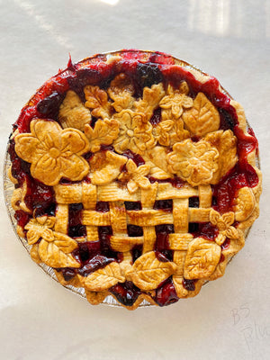 Brown Sugar Plum Pie
