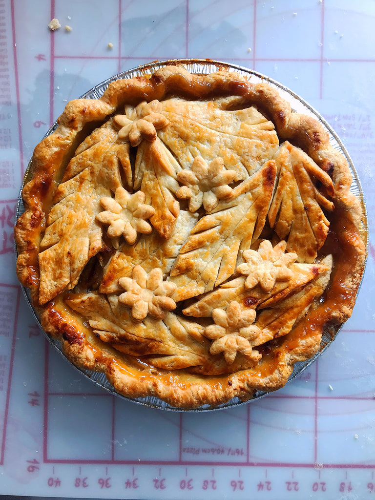 Salted Caramel Apple Pie