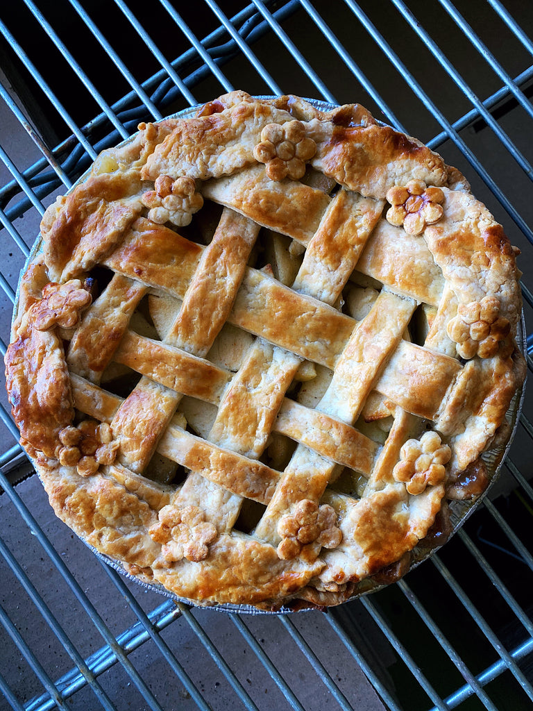 Salted Caramel Apple Pie