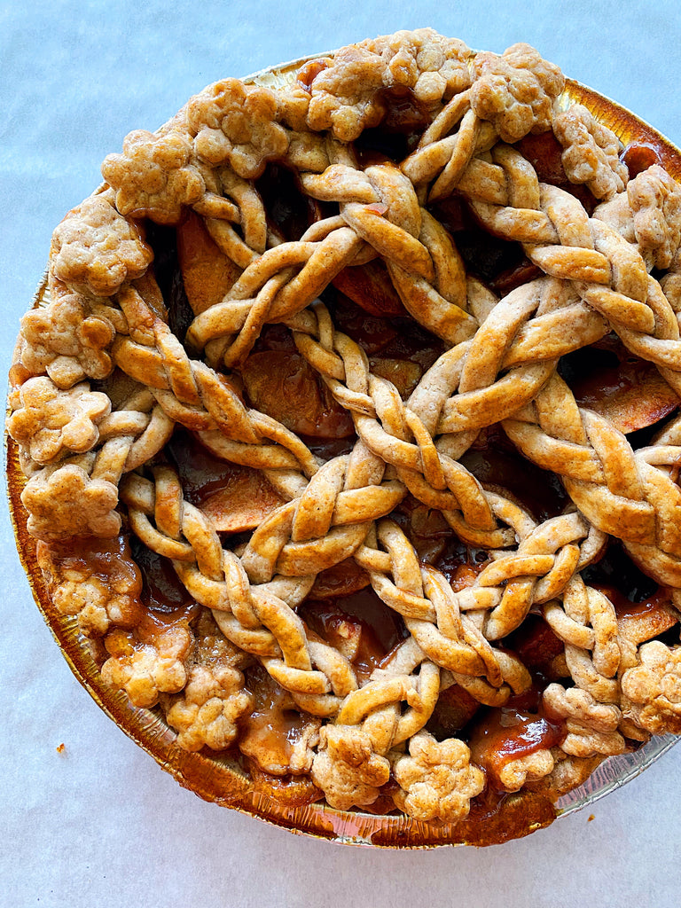 Salted Caramel Apple Pie