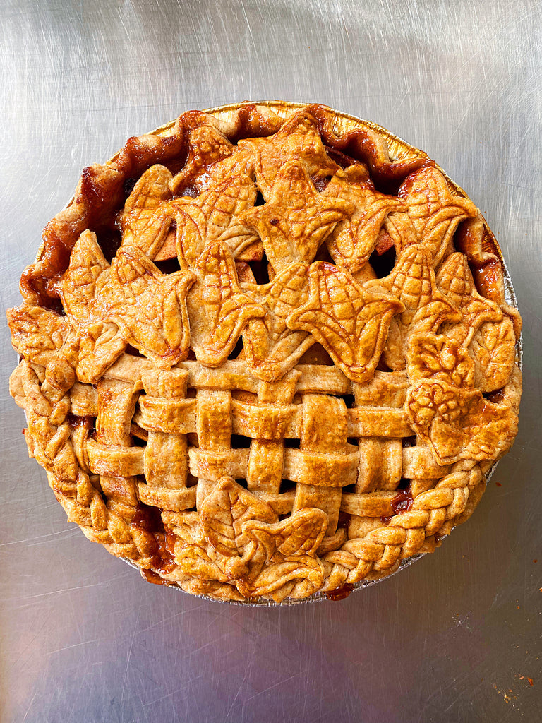 Salted Caramel Apple Pie