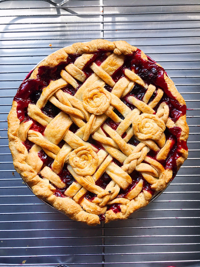 Mixed Berry Ginger Pie