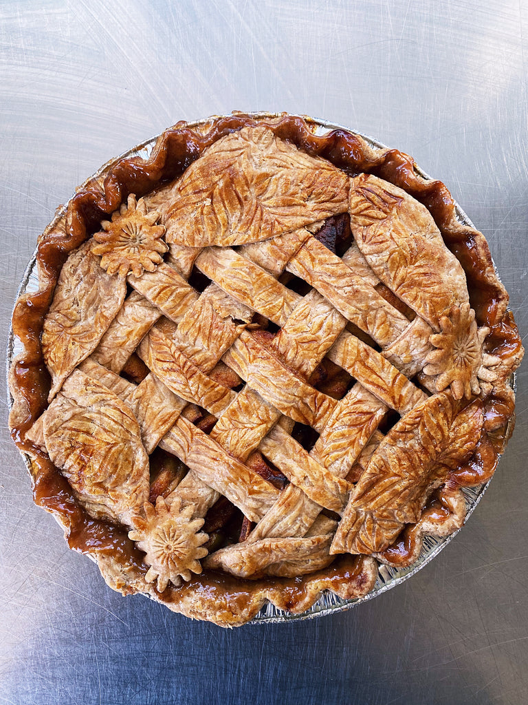 Salted Caramel Apple Pie