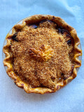 Tahini Apple Sesame Crumb Pie