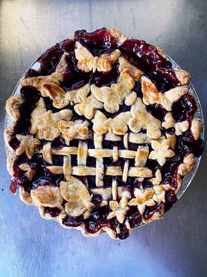 Raspberry Orange Pie