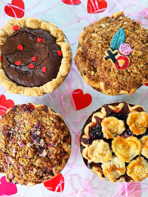 4 5-inch February Pies Sampler