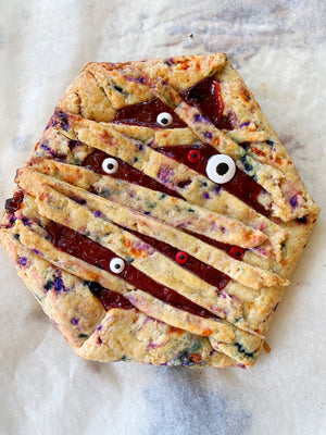 Mummy Strawberry Galette