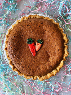 Carrot Cake Easter Pie