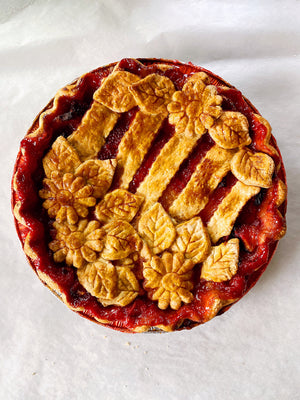 Strawberry Peach Pie