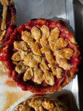 Raspberry Pear Pie