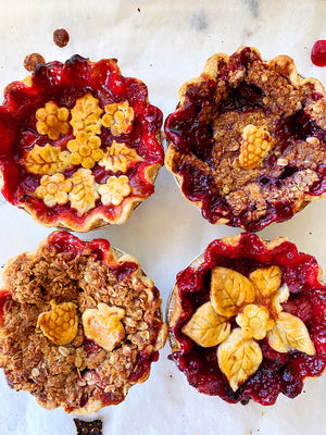 4 5-inch Raspberry Pie Sampler
