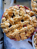 Cranberry Apple Thyme Pie