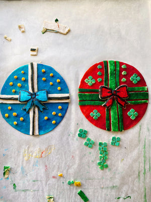 Hand Painted Cherry Pie