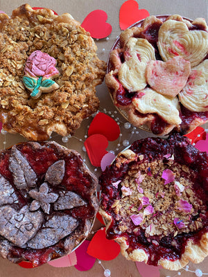 4 5-inch February Pies Sampler