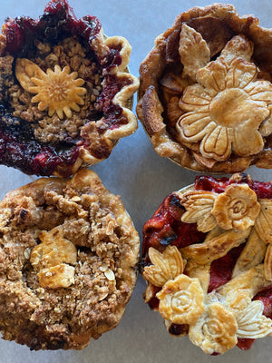 4 5-inch Holiday Piedaho Pie Sampler