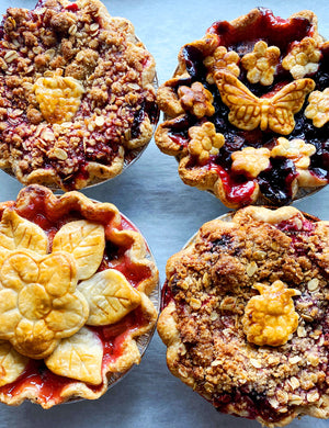 4 5-inch Holiday Piedaho Pie Sampler