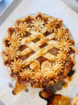 Blue Ribbon Brown Sugar Peach Pie