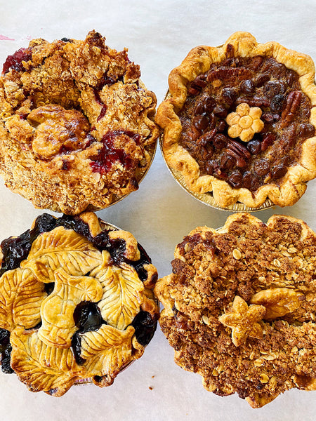 4 5-inch Father’s Day Pie Sampler – Piedaho