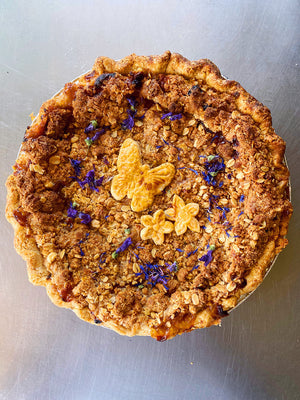 Apricot Crumble Pie