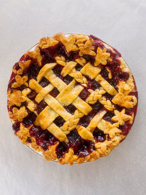 Strawberry Blackberry Pie