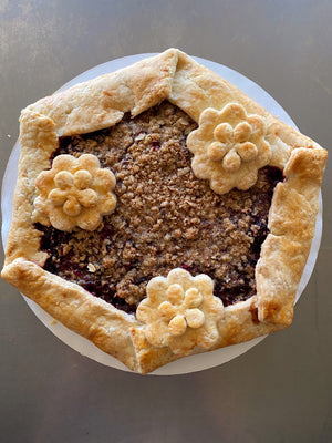 Cran-Apple Crumble Galette