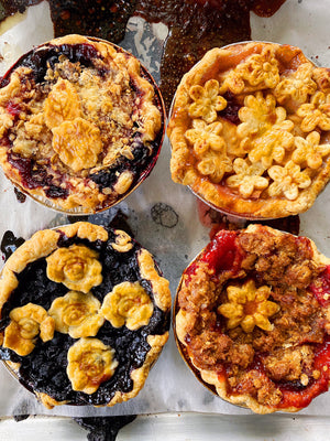 4 5-inch Raspberry Pie Sampler