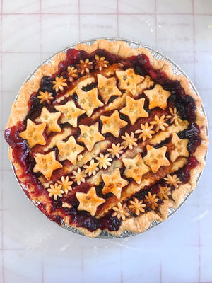 Blueberry Pear Pie