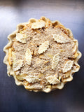 Apple Crumble Pie with Candied Ginger