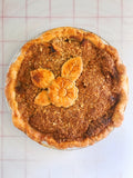 Apple Crumble Pie with Candied Ginger