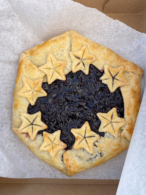 Honey Plum Galette