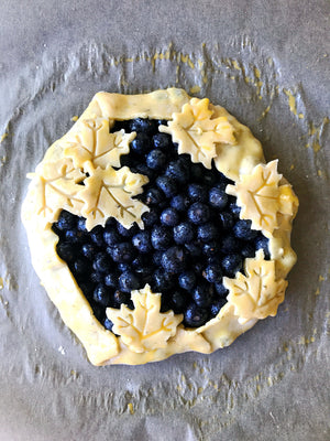 Blueberry Lemon Galette