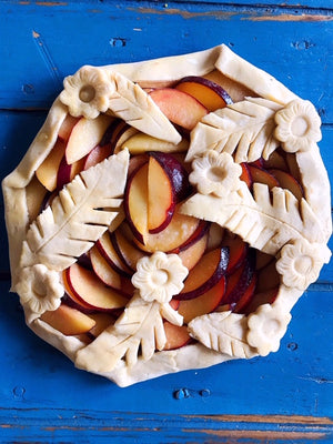 Almond Plum Galette