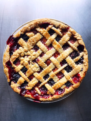 Apricot Blackberry Pie