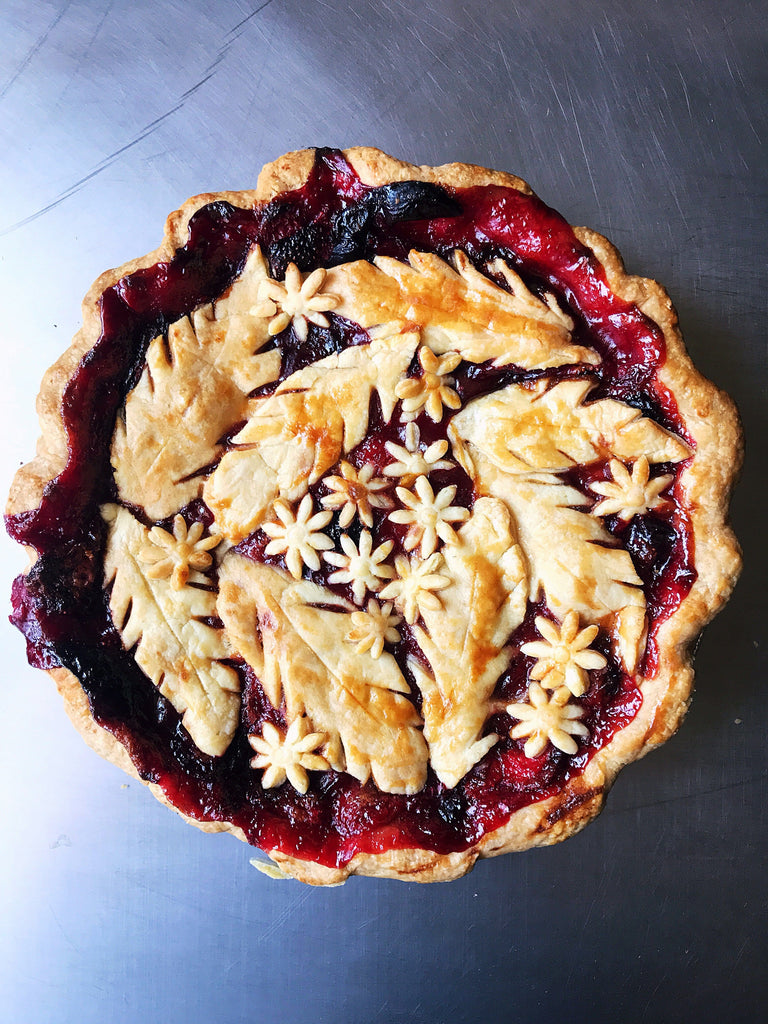 Mixed Berry Ginger Pie