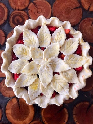 Strawberry Plum Pie