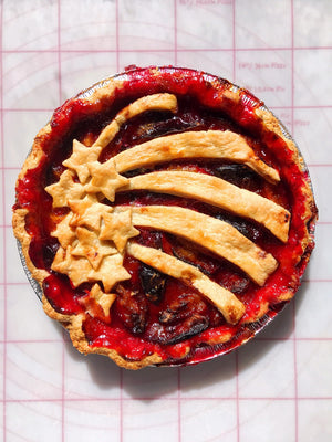 Whiskey Plum Pie