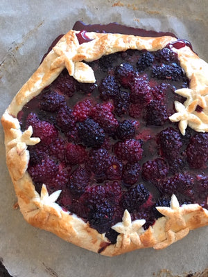 Blackberry Galette with a Thyme Crust