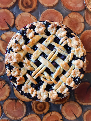 Lemon Blueberry Pie