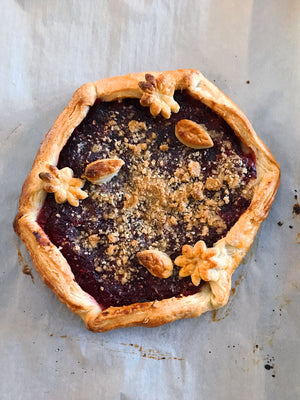 Cranberry Crumble Galette