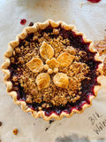 Blackberry Pie with Walnut Streusel