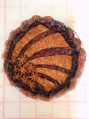 Chocolate Raspberry Pie