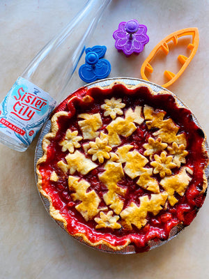 Brandy Cherry Pie with Warfield Distillery Brandy