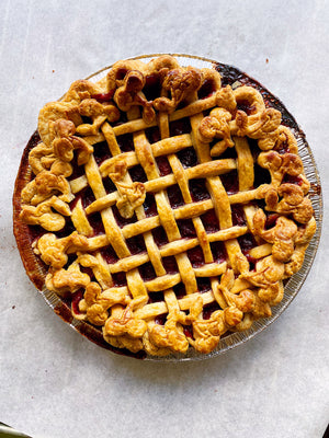 Brandy Cherry Pie with Warfield Distillery Brandy