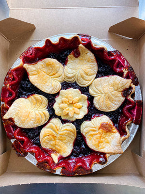 Blackberry Lime Pie