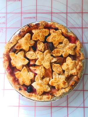 CranPeary Ginger Pie