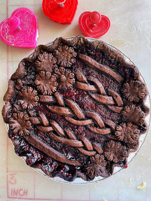 Chocolate Raspberry Pie