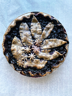 The Blueberriest Pie