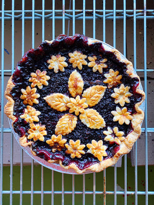 Brown Sugar Blackberry Pie