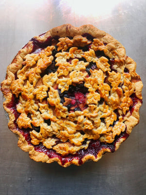 Apple Blueberry Pie