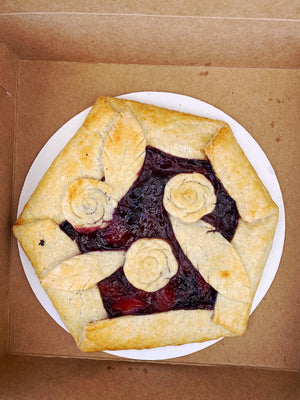 Berry Peach Galette